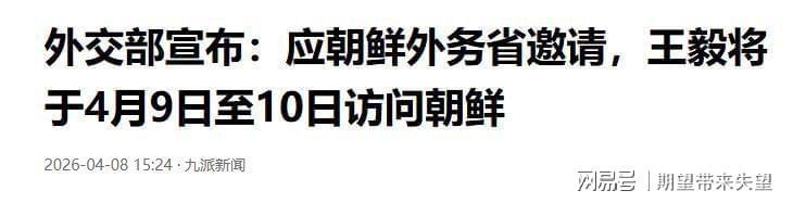 导弹轨迹·外交时窗·博弈逻辑:朝鲜射弹与王毅访朝的深层关联解析 新闻